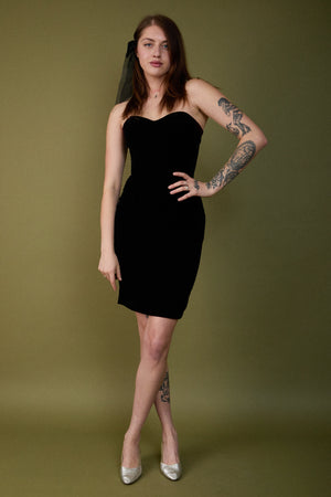 Mallory Velvet Mini