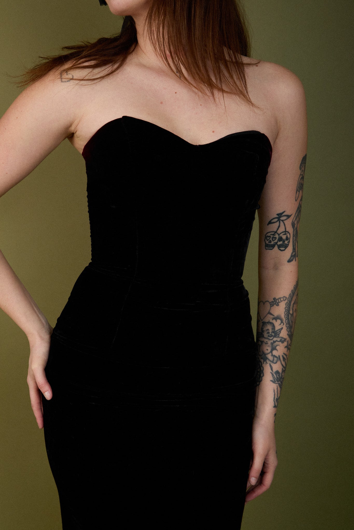 Mallory Velvet Mini