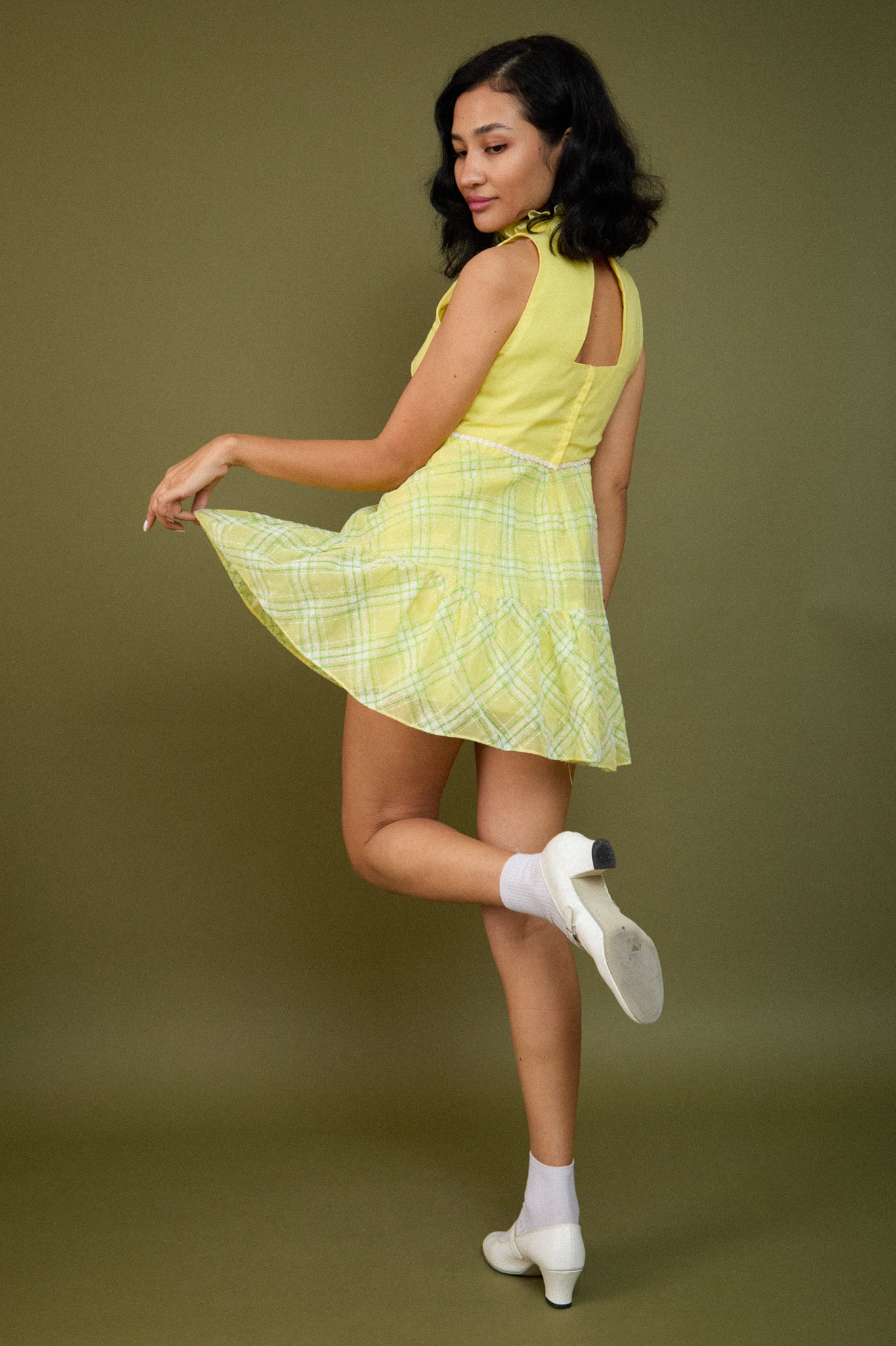 Cher Checkered Set