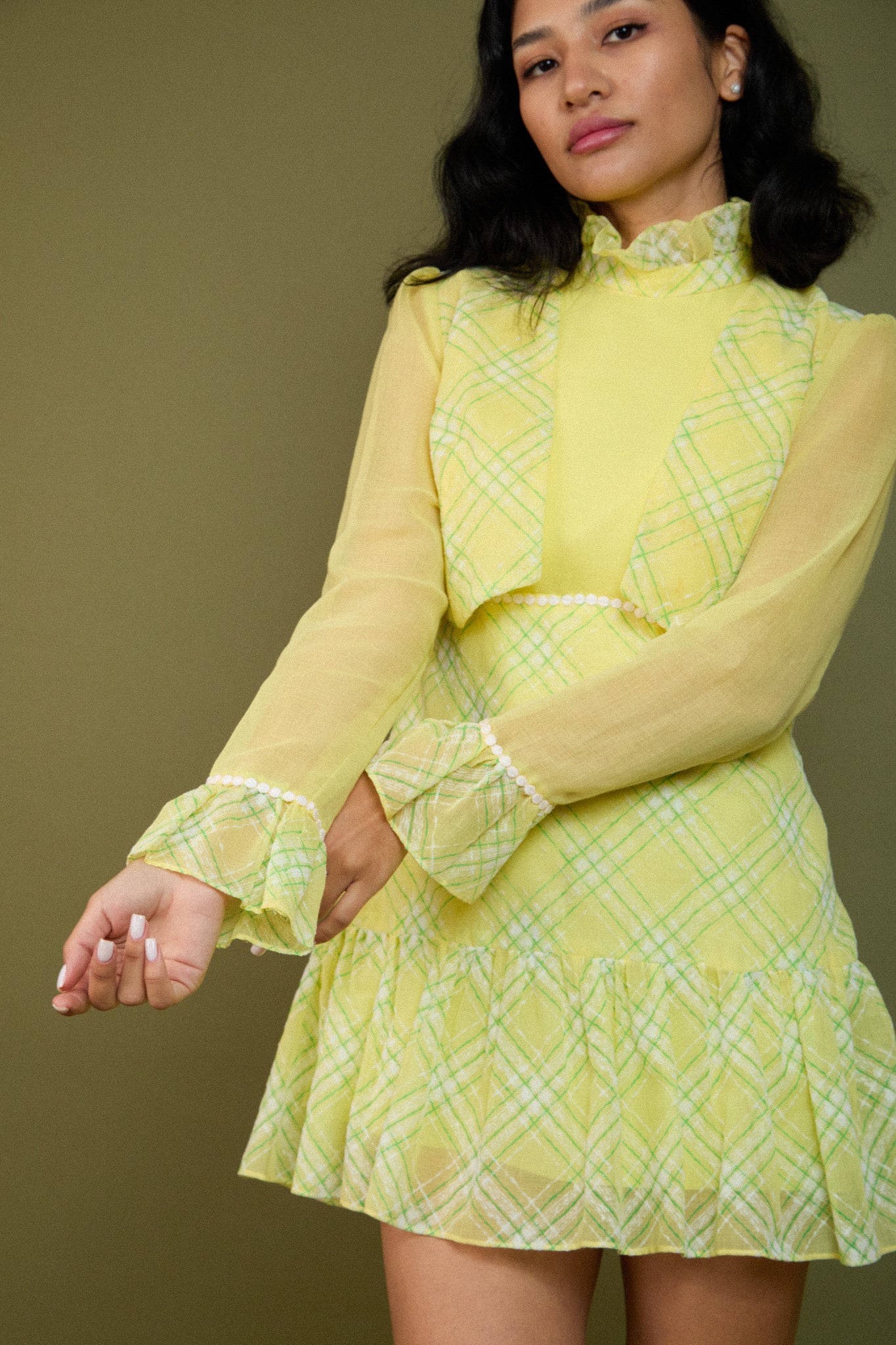Cher Checkered Set