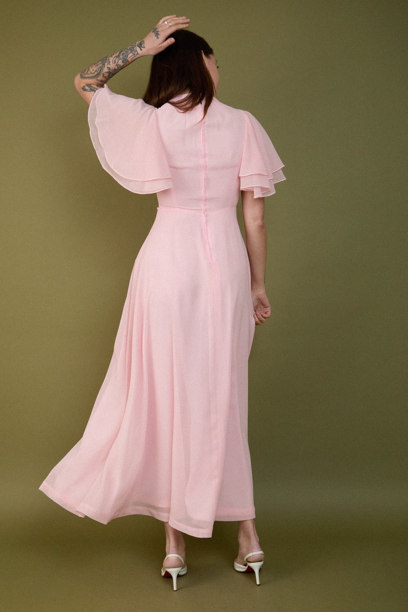 Alma Chiffon Gown