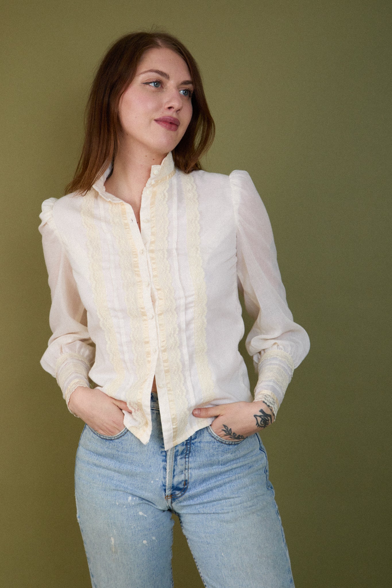Mabel Lace Blouse