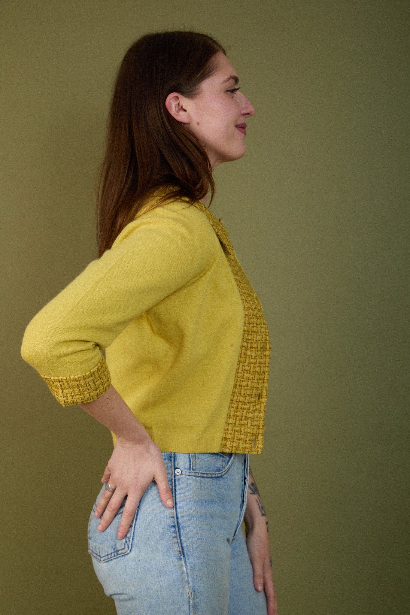 Schiaparelli Tweed Blouse