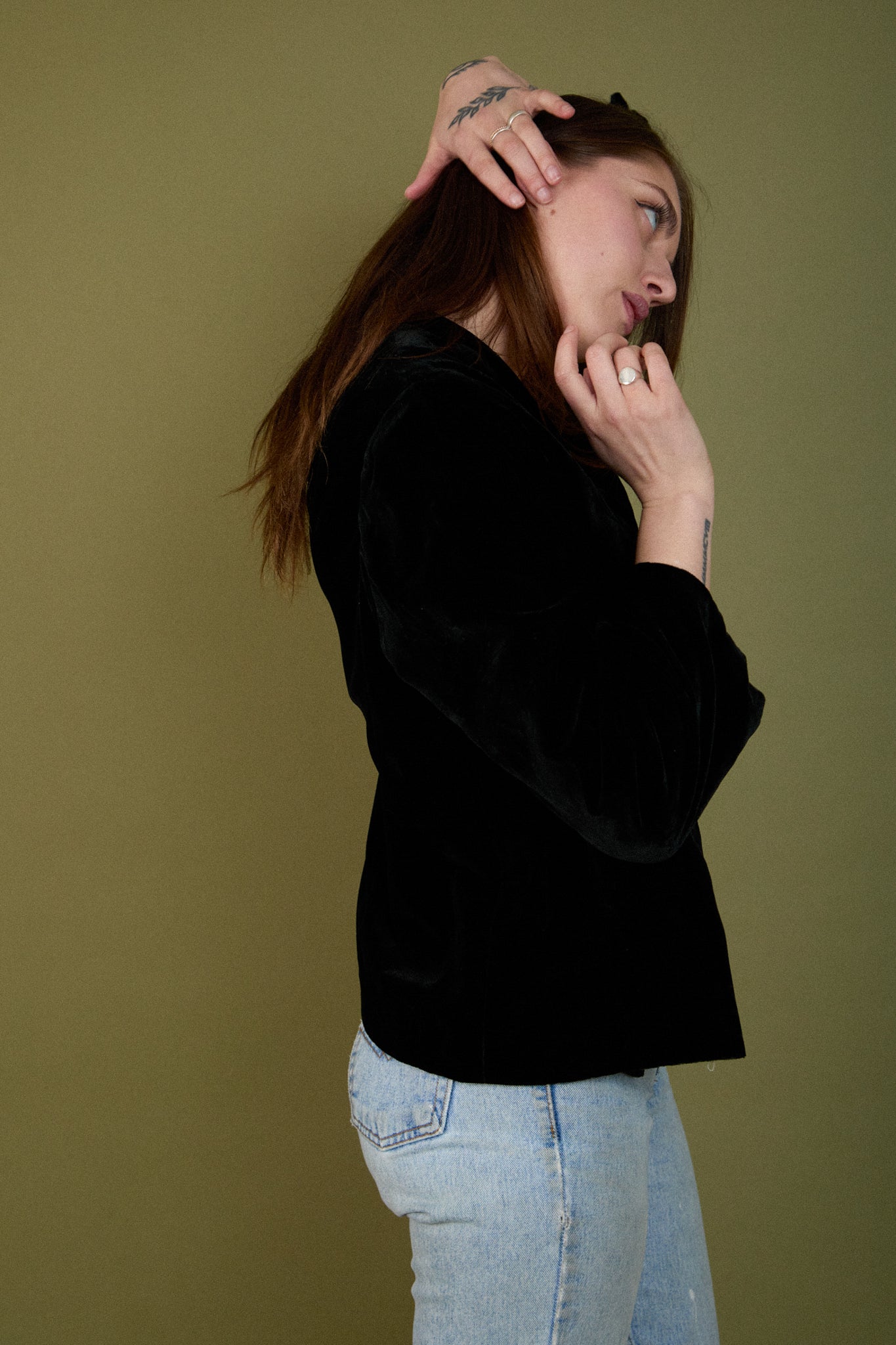 Elora Velvet Jacket