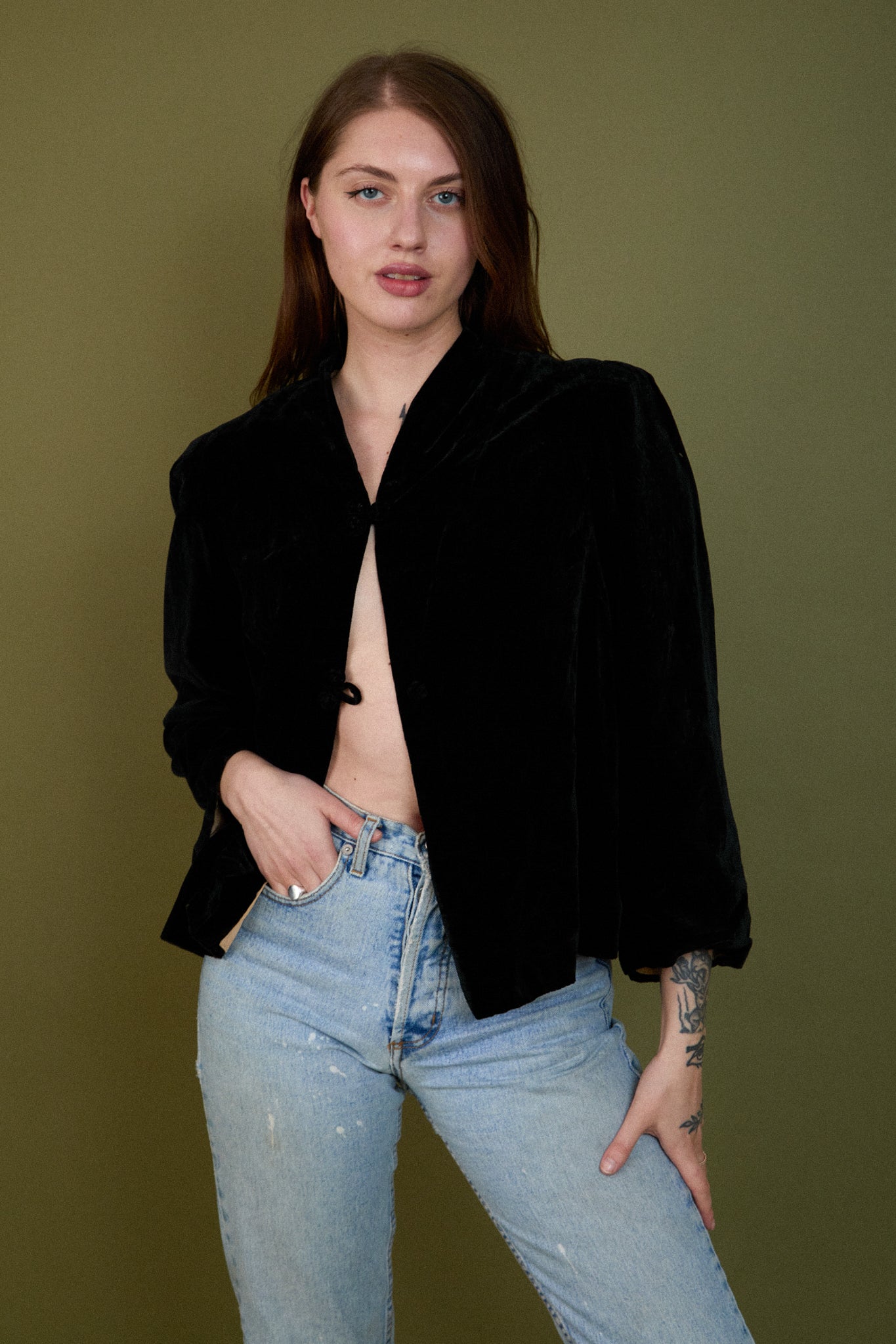 Elora Velvet Jacket
