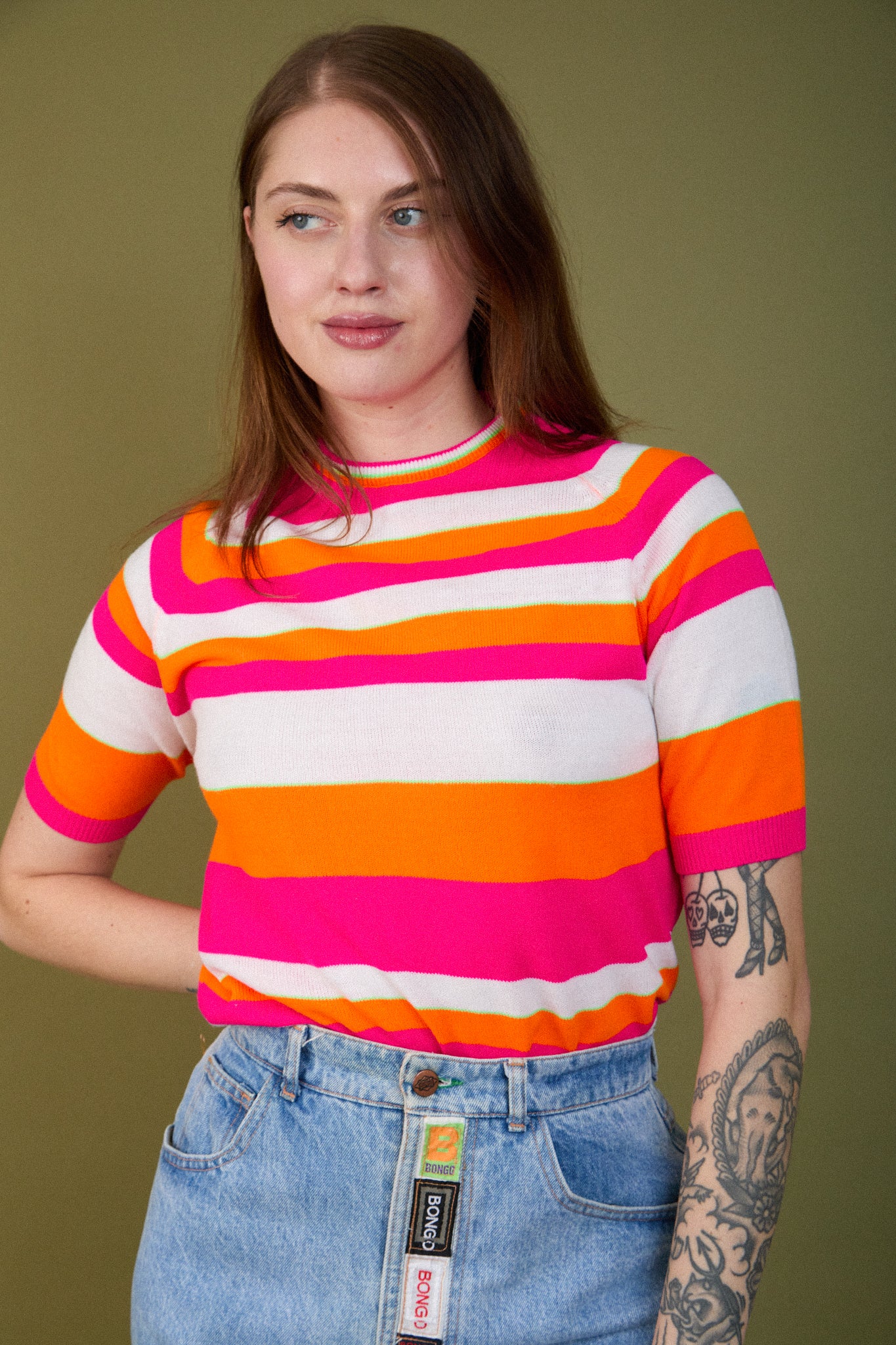 Carly Stripe Blouse