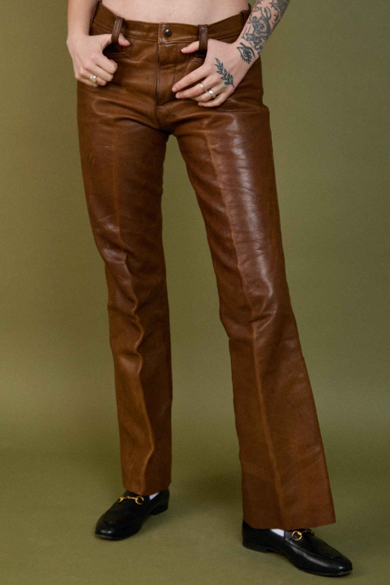 Billie Leather Pants