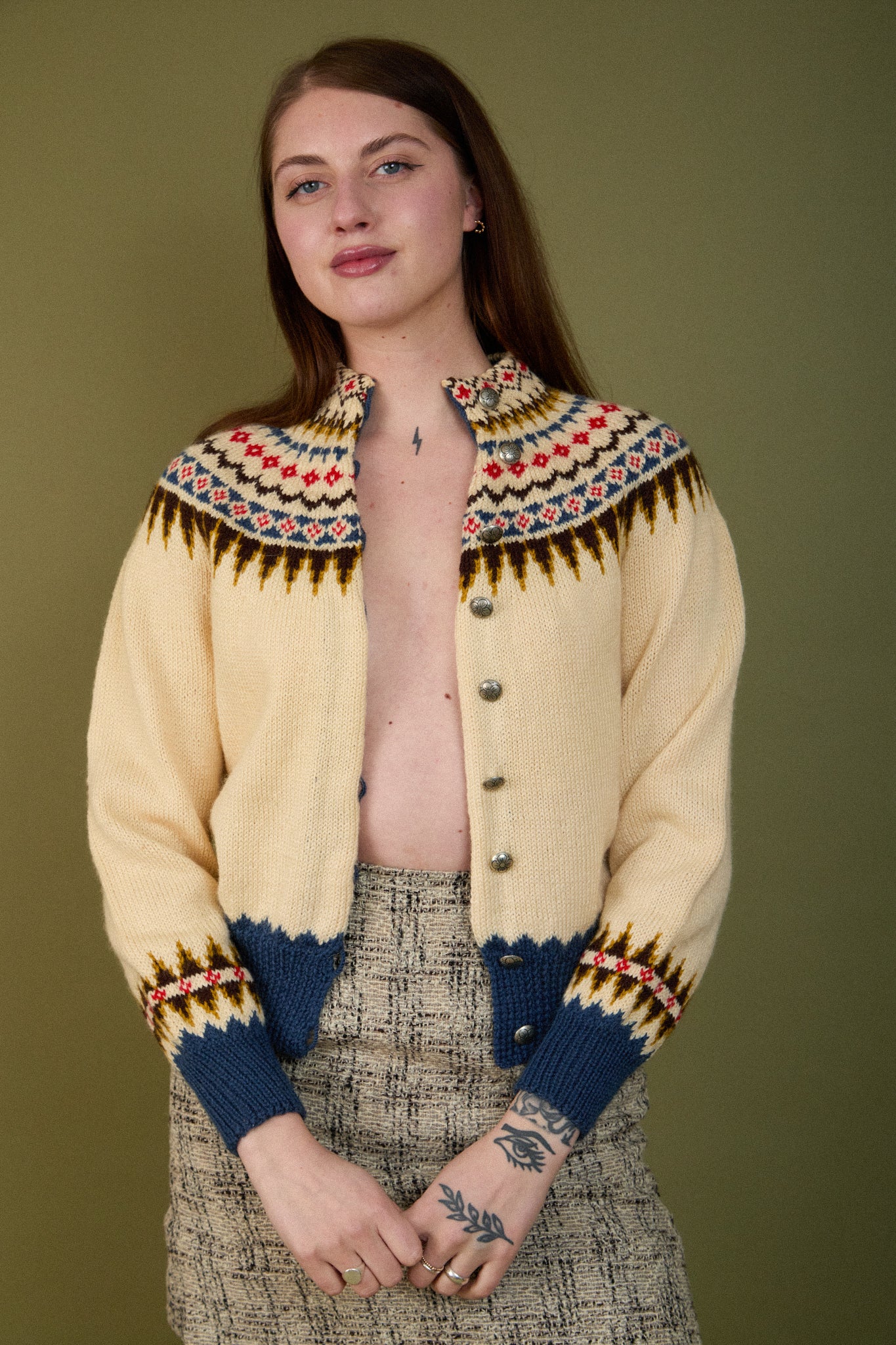 Ingrid Nordic Cardigan