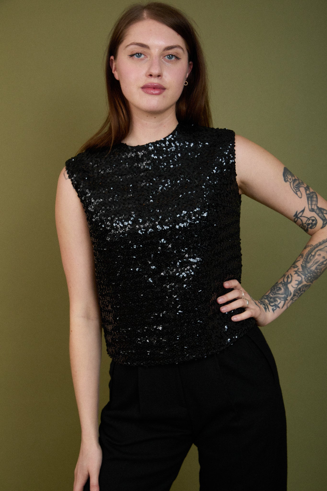 Jennifer Sequin Blouse