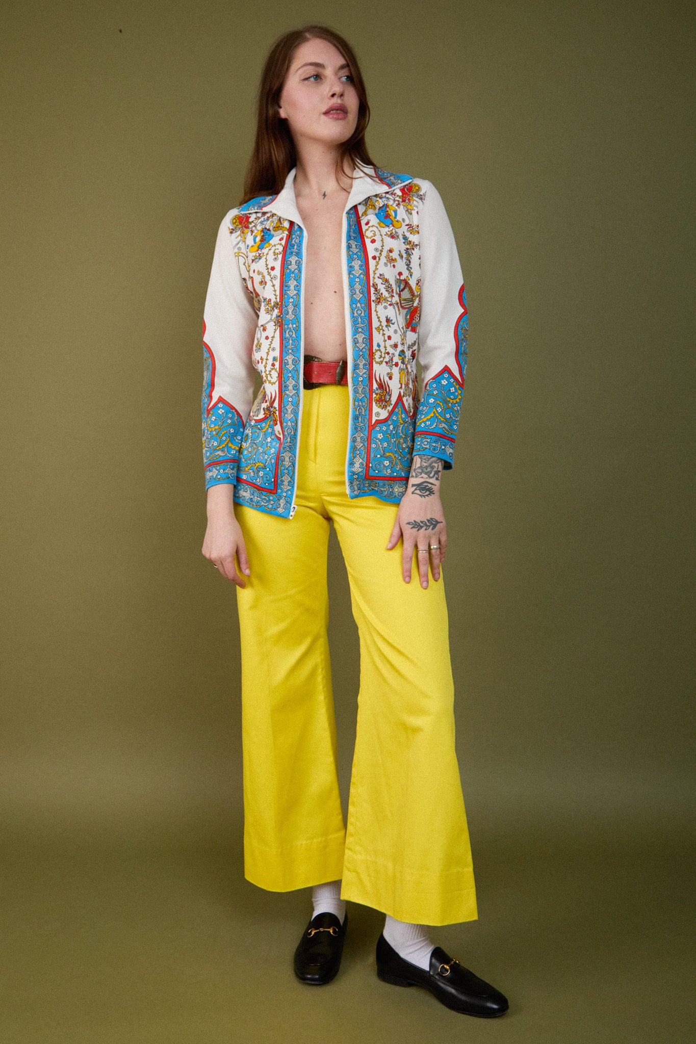 Trissi Print Blouse