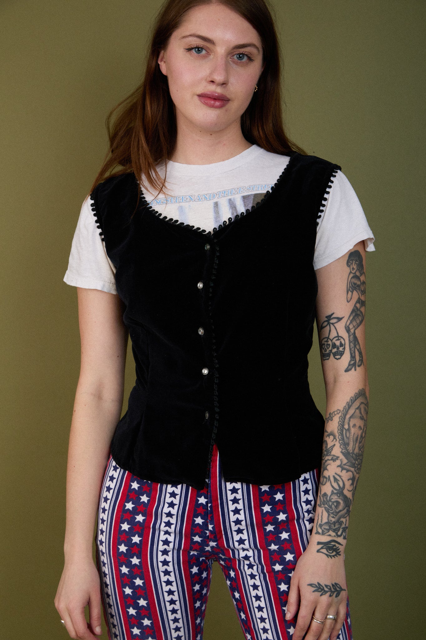 Ramona Velvet Vest