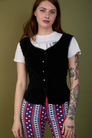 Ramona Velvet Vest