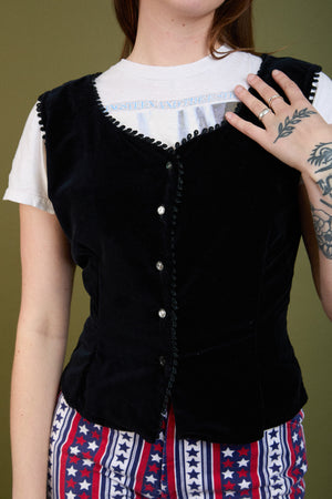 Ramona Velvet Vest