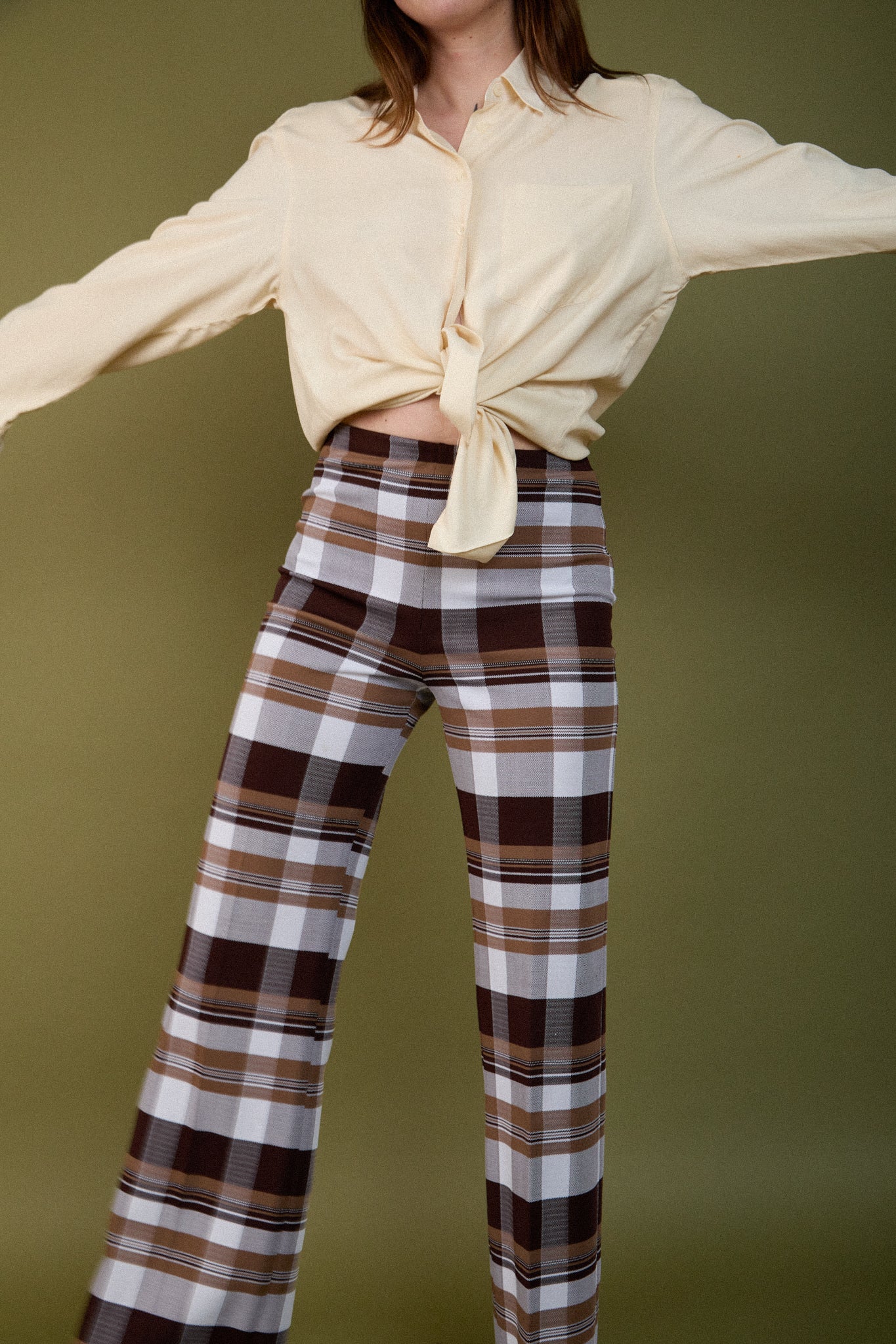 Addison Checkered Pants