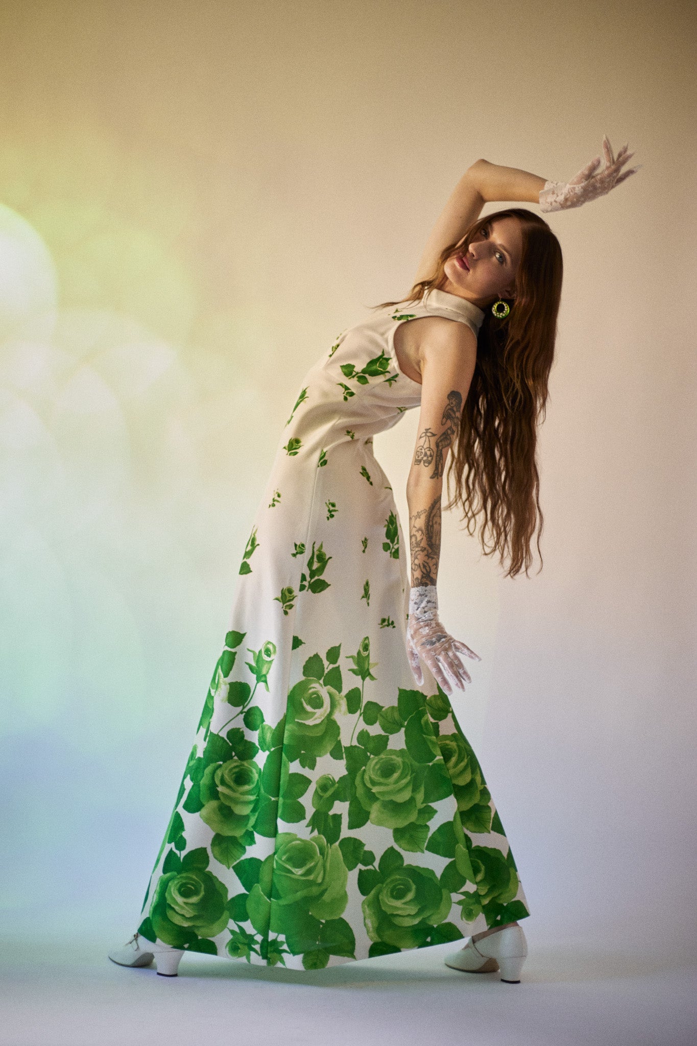 Forest Rose Gown