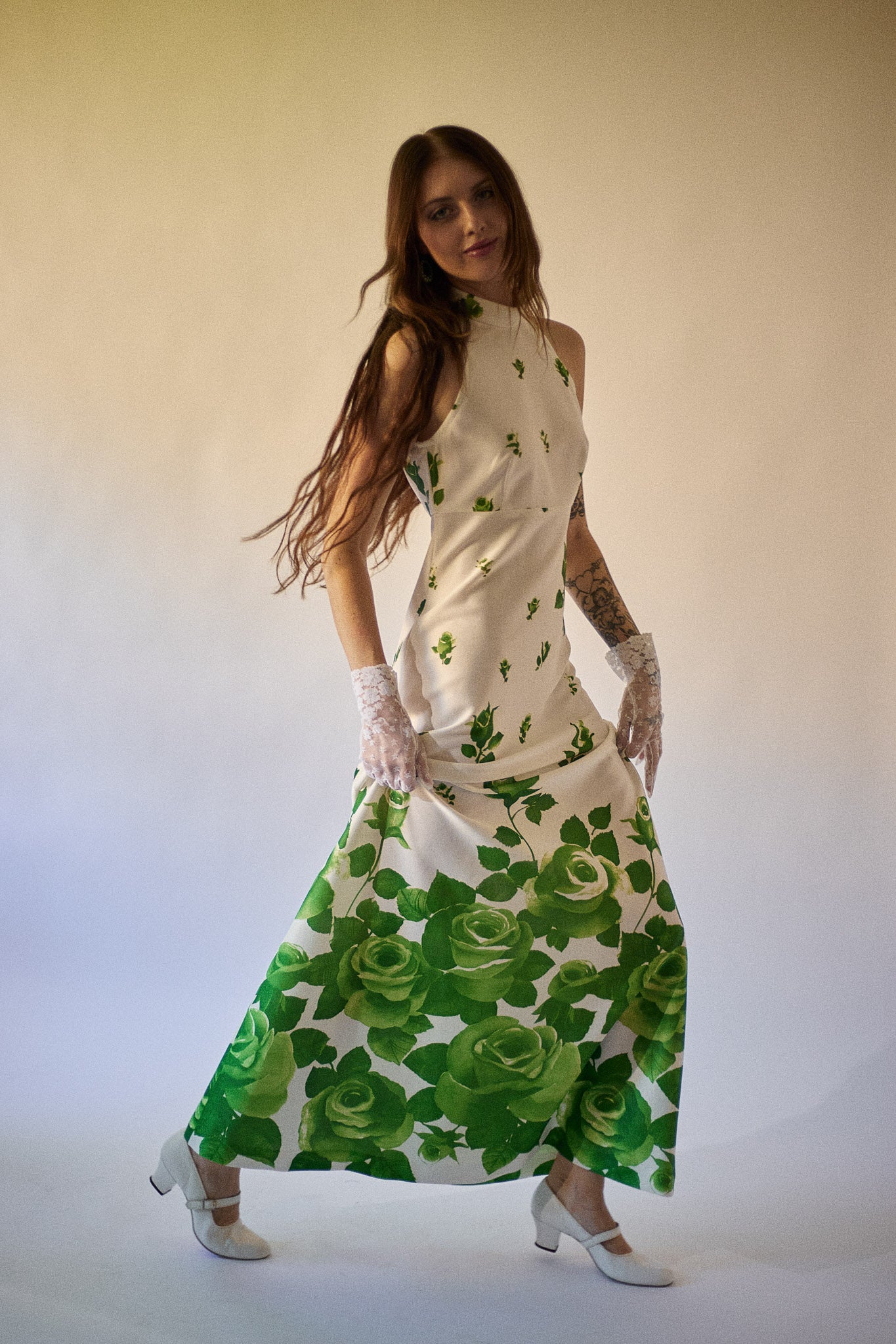 Forest Rose Gown