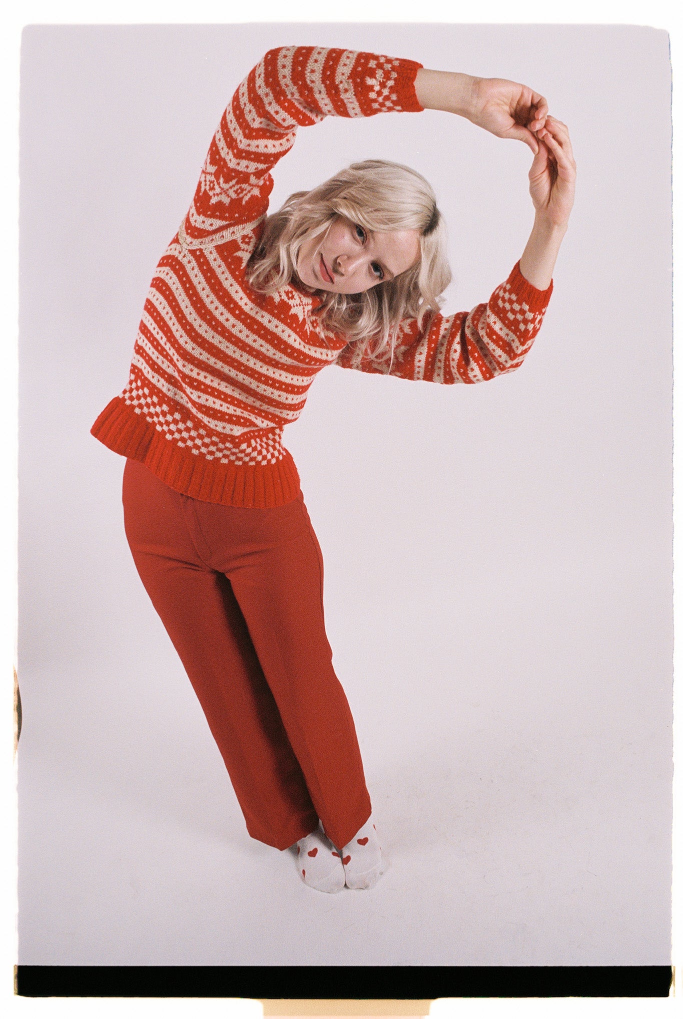 Ingrid Heart Sweater