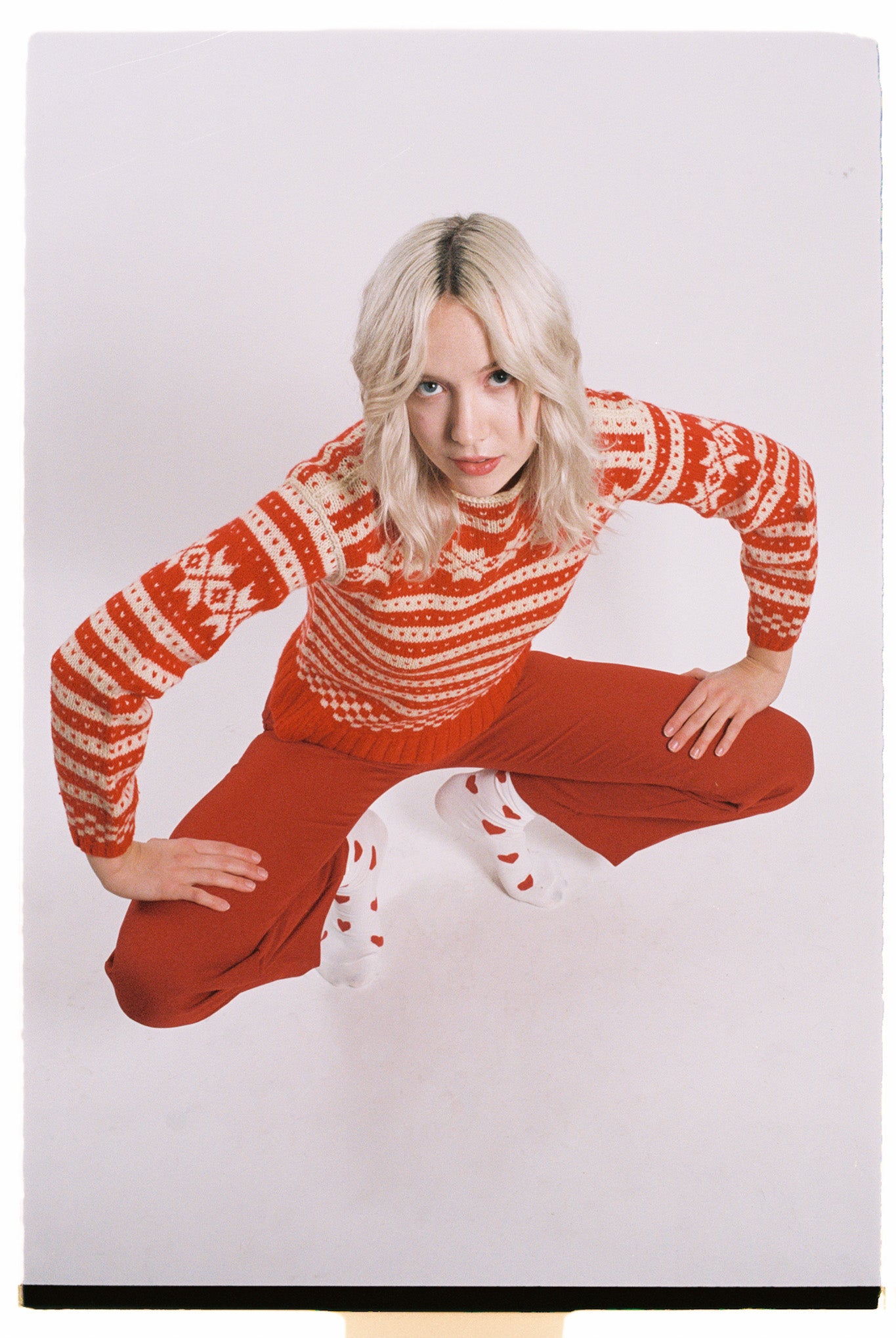Ingrid Heart Sweater